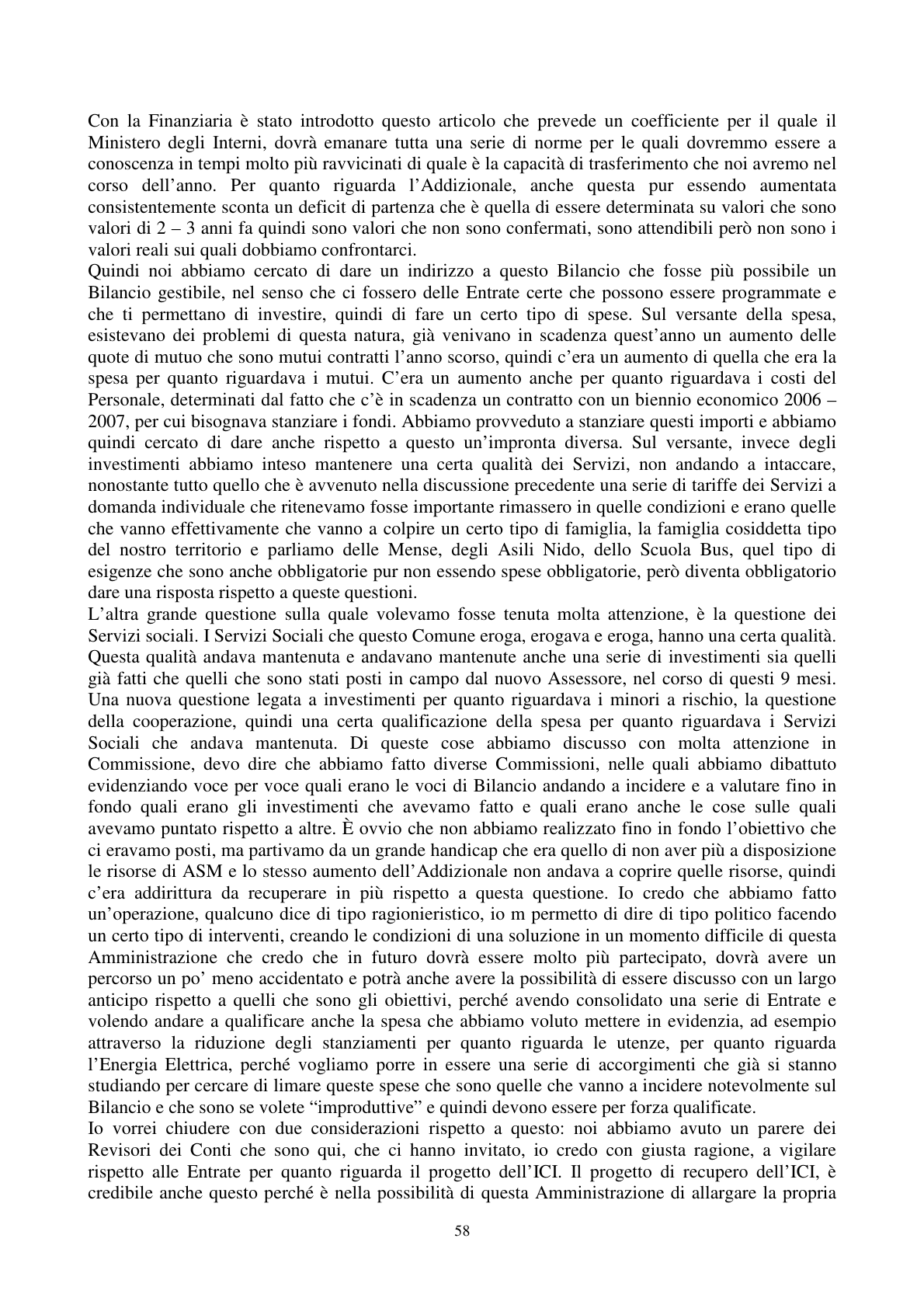 Pagina 59 del verbale