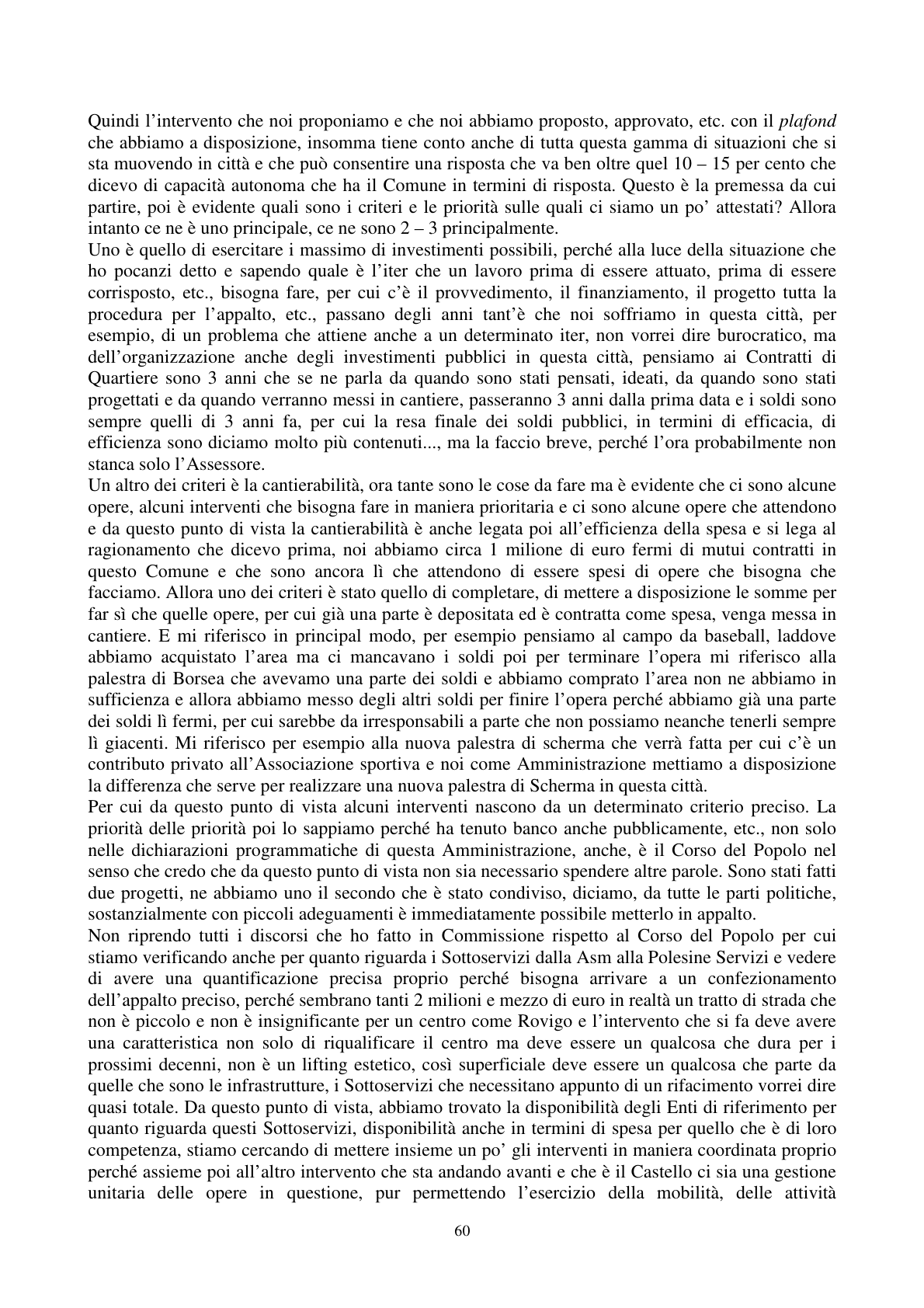 Pagina 61 del verbale