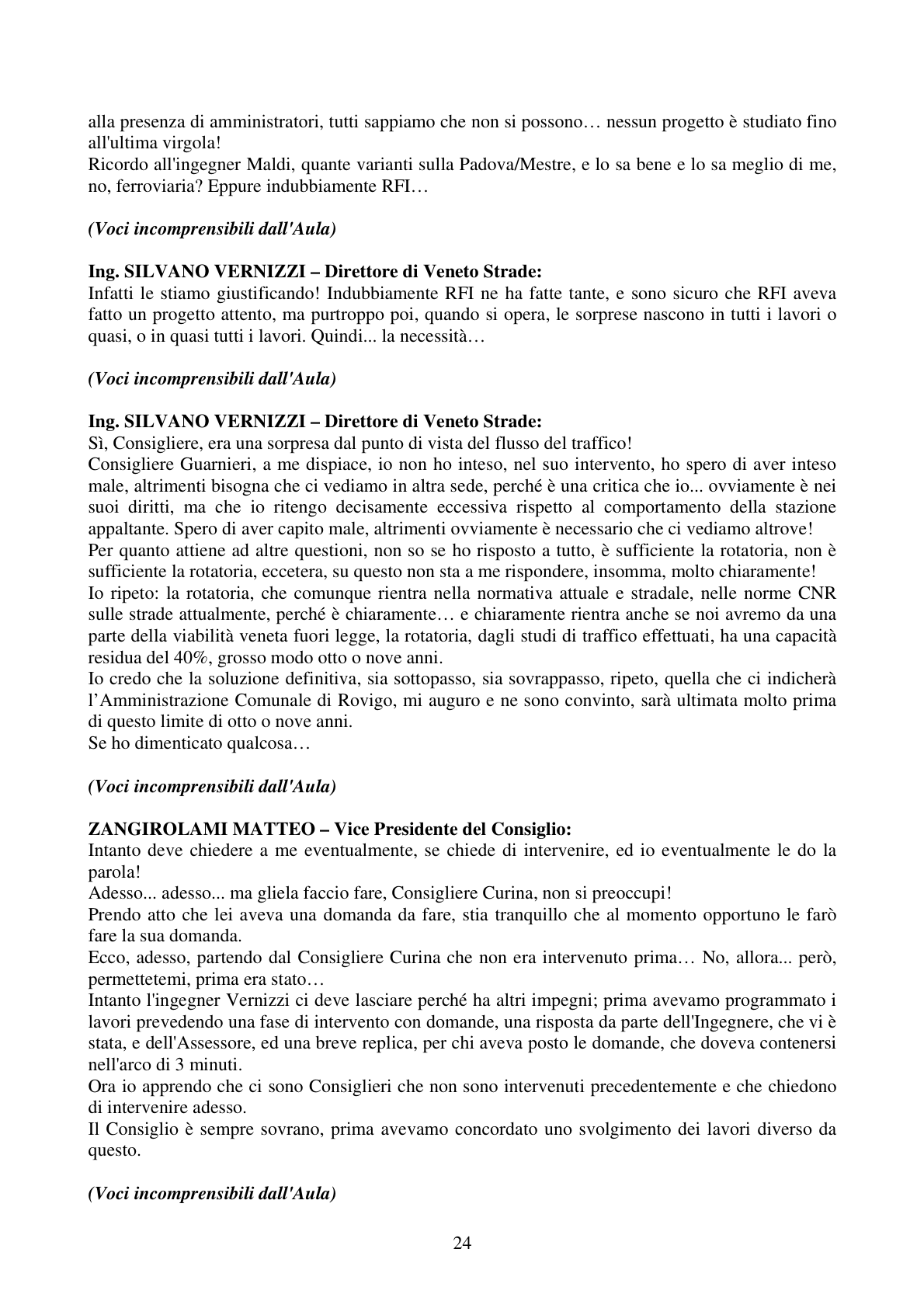 Pagina 24 del verbale