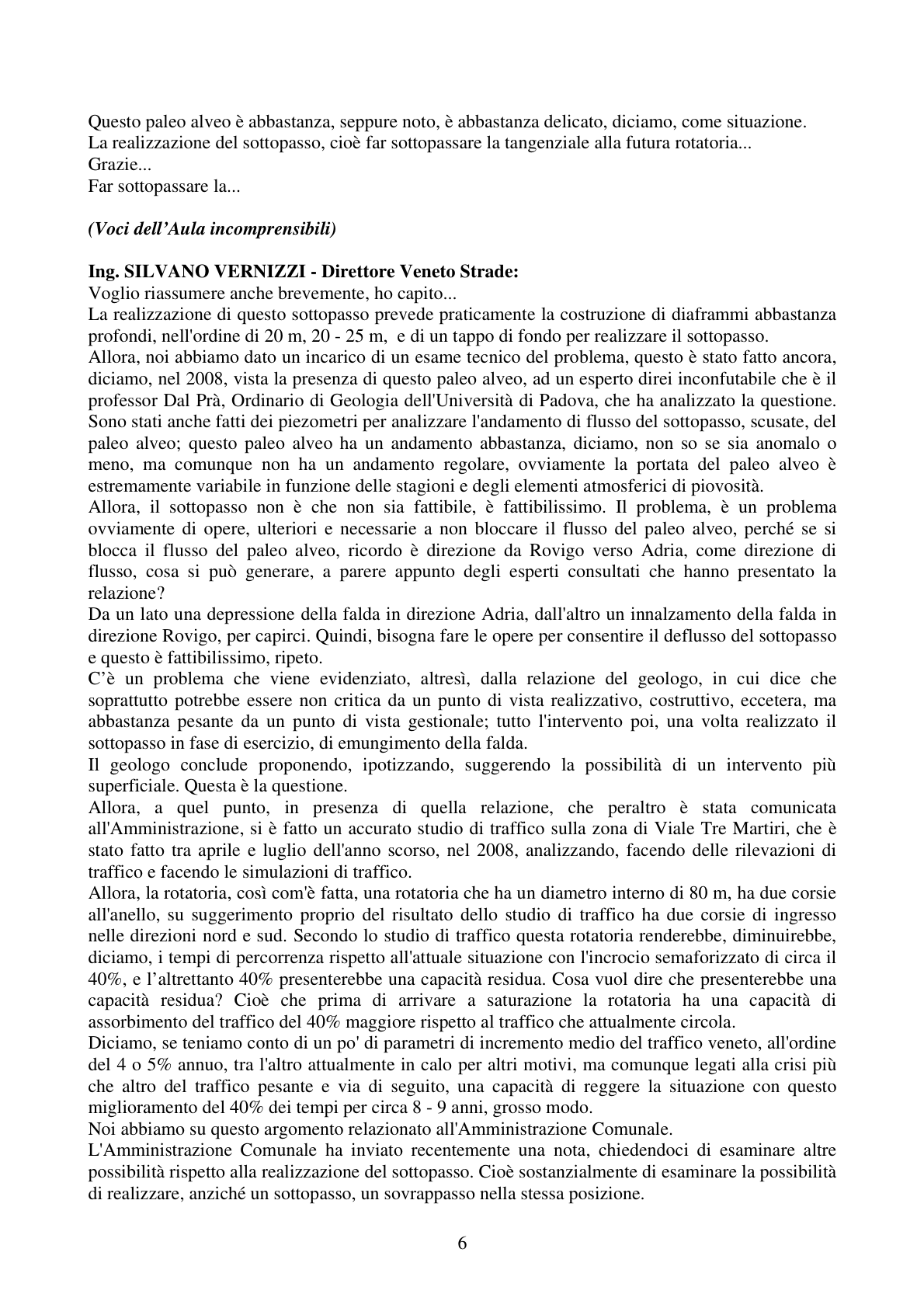 Pagina 6 del verbale