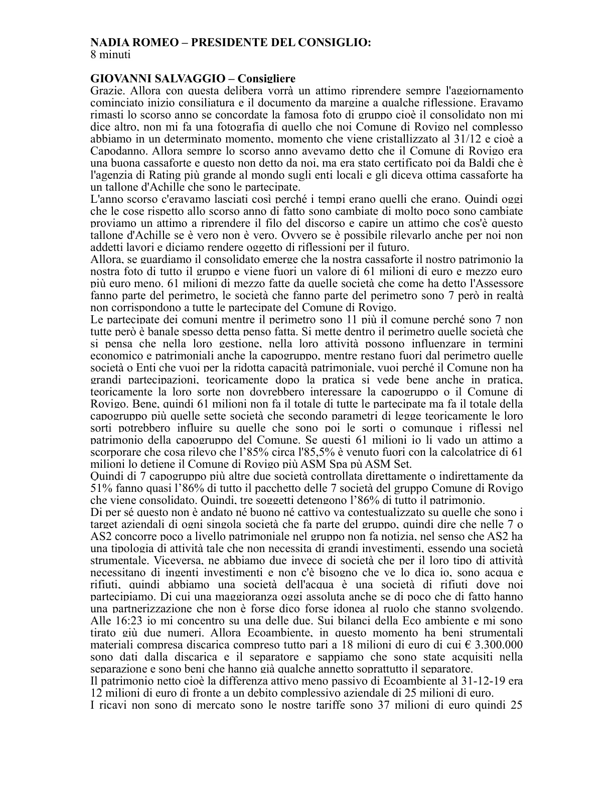 Pagina 3 del verbale