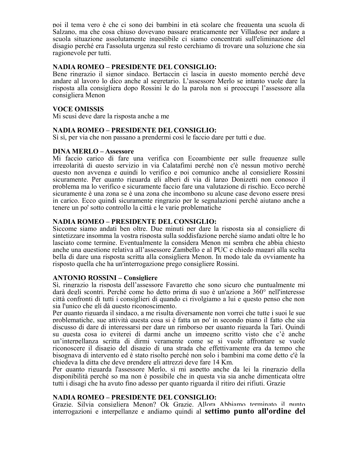 Pagina 52 del verbale