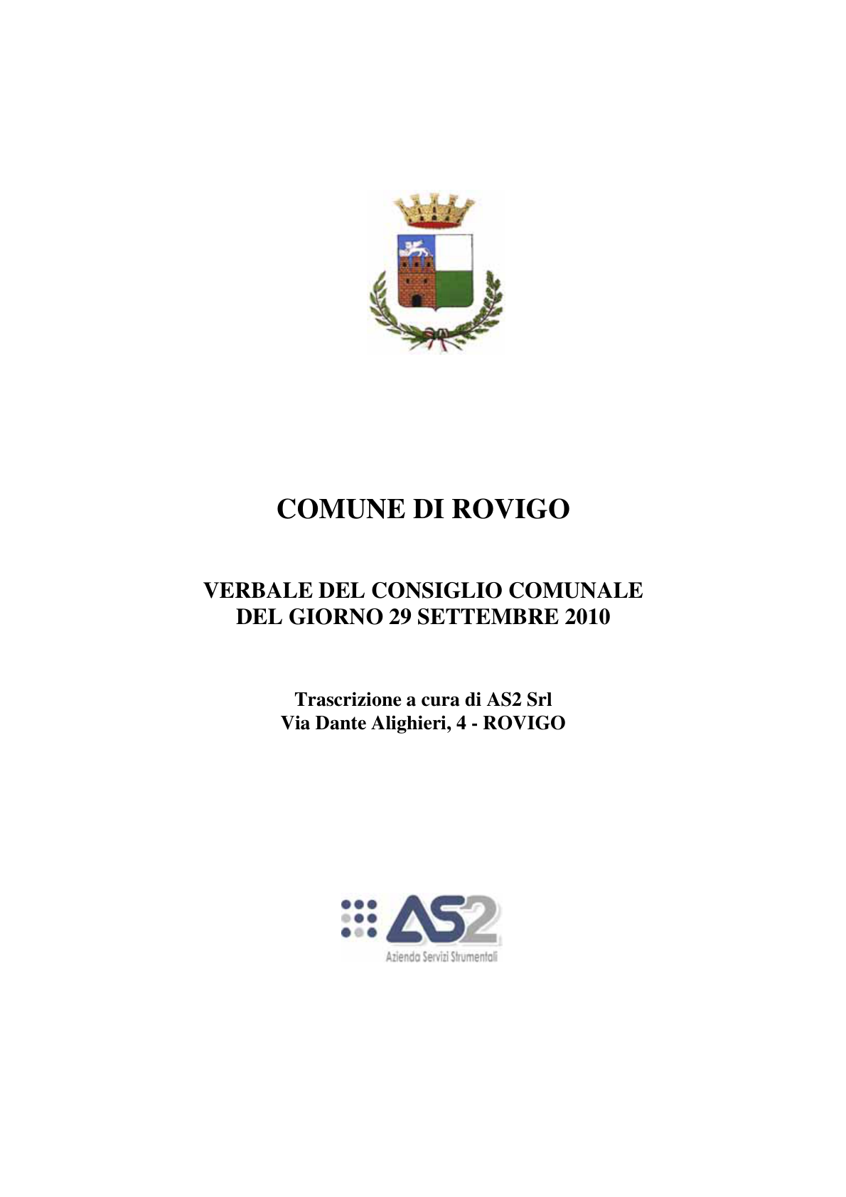 Pagina 1 del verbale