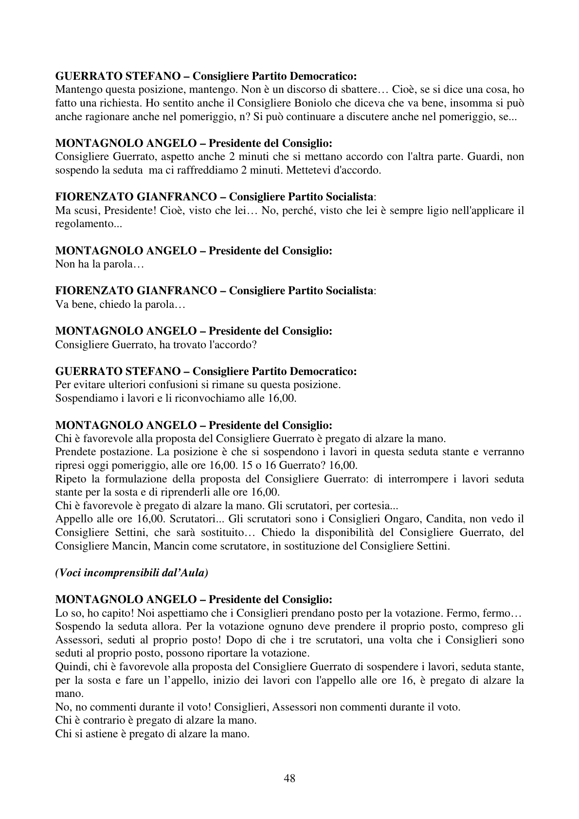 Pagina 48 del verbale