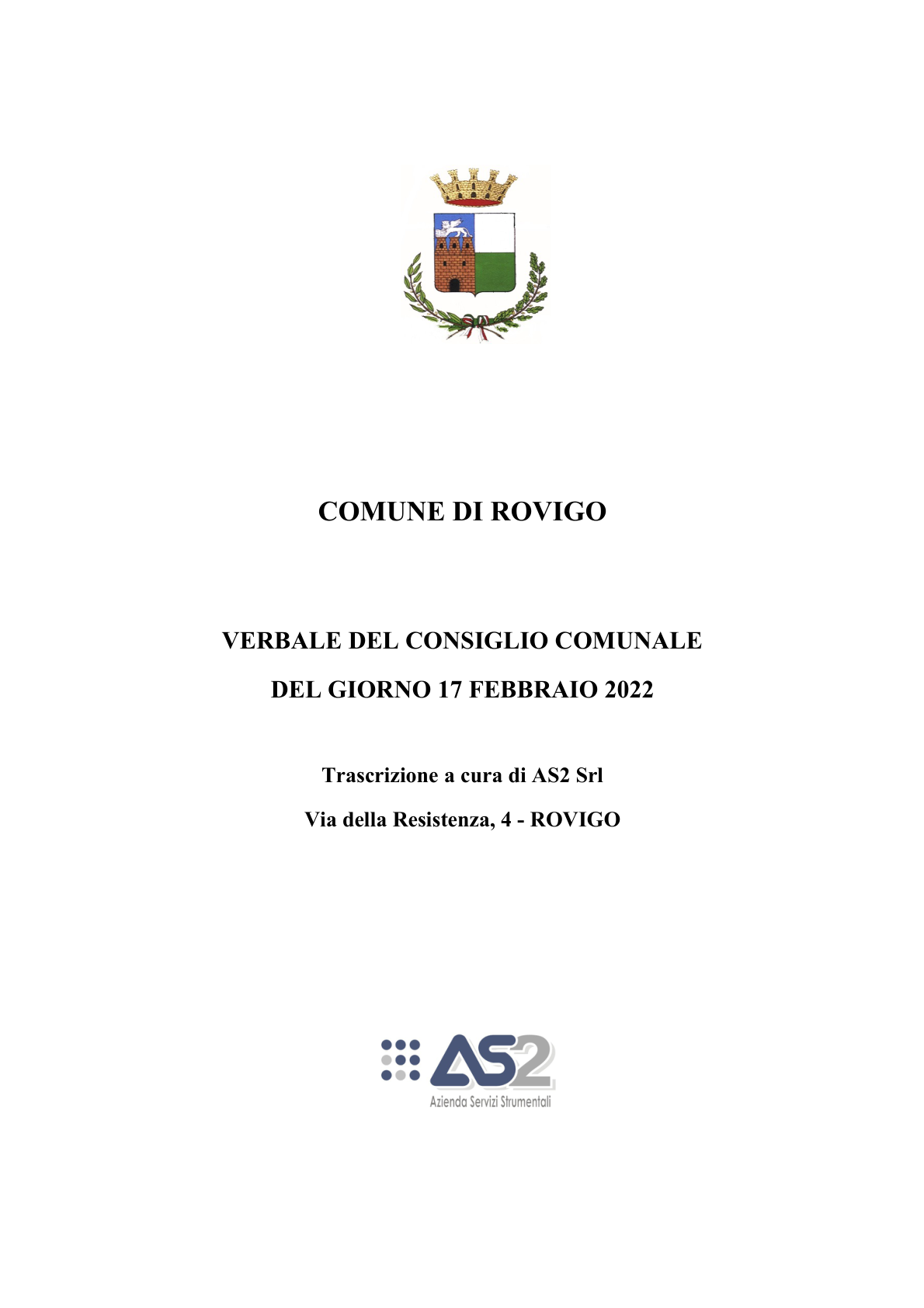 Pagina 1 del verbale