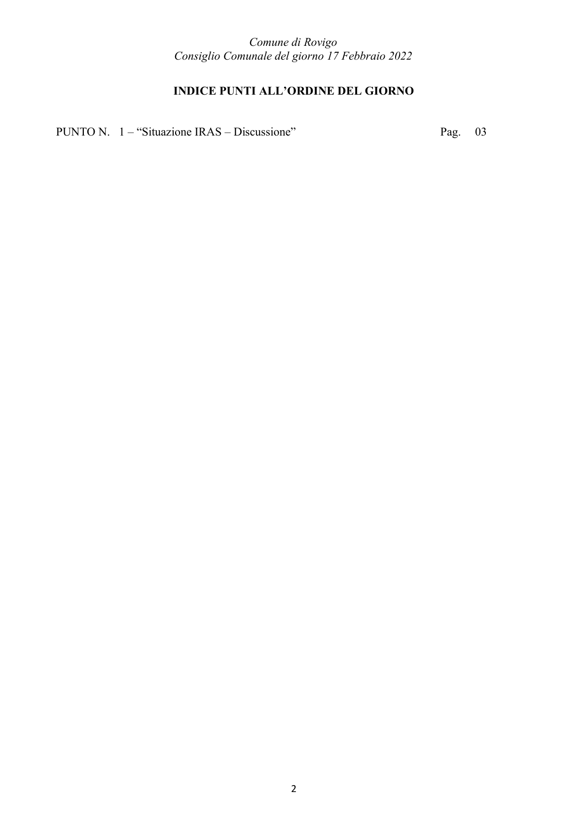Pagina 2 del verbale